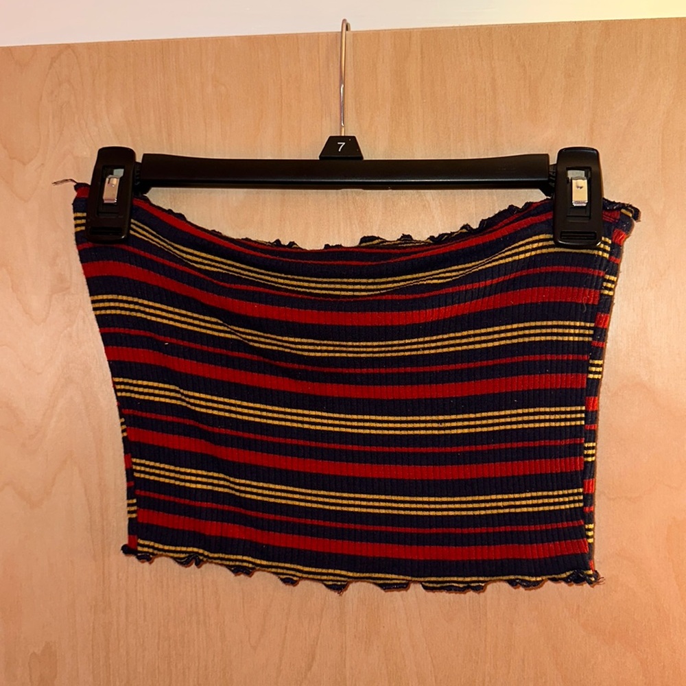 Striped Tube Top
